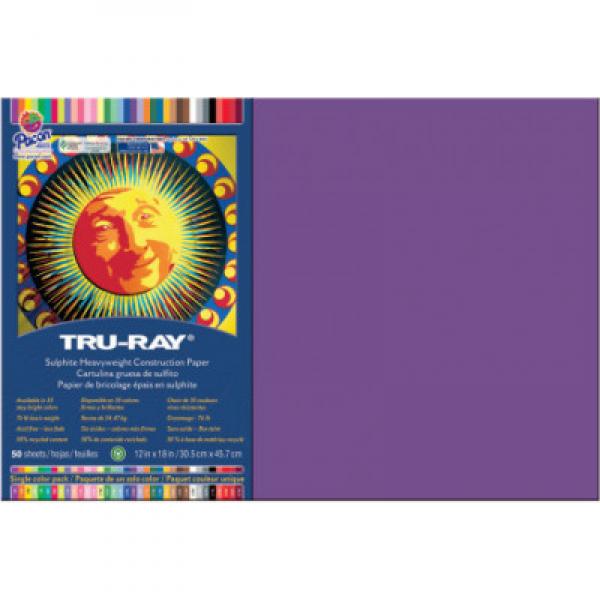 CONSTRUCTION PAPER: 12"X18" VIOLET