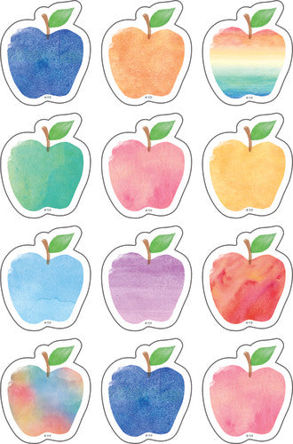 MINI ACCENTS: WATERCOLOR APPLES