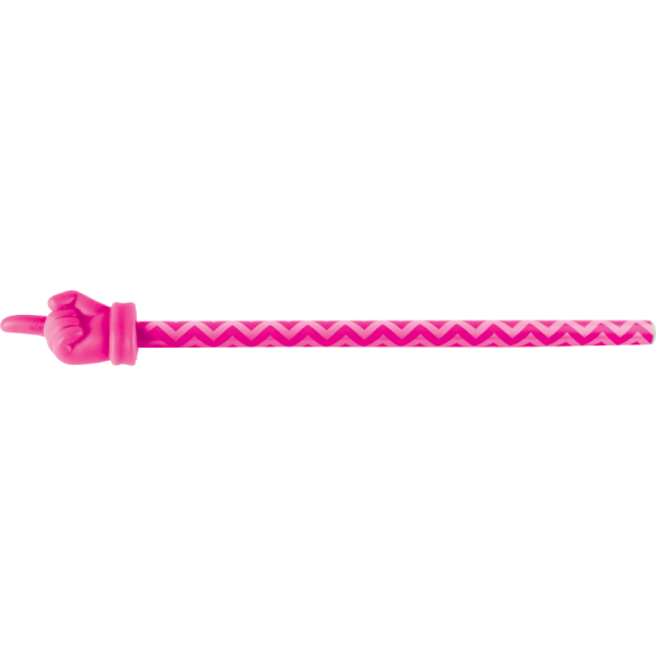 HAND POINTER: CHEVRON HOT PINK