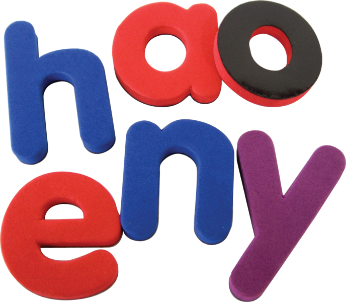 MAGNETIC FOAM LOWERCASE LETTERS