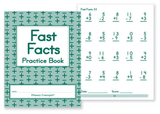 FAST FACTS PRACTICE BOOK 20CT