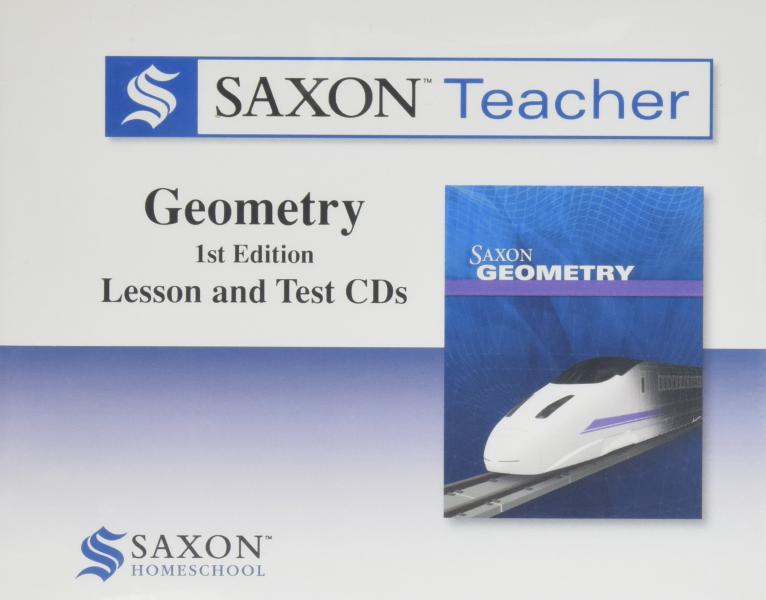 SAXON TEACHER CD: GEOMETRY