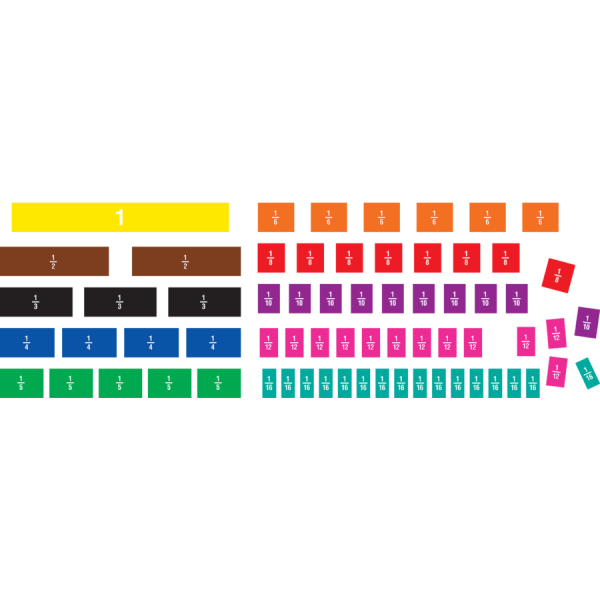 MAGNETIC ACCENTS: FRACTION TILES