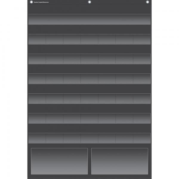 POCKET CHART: CALENDAR BLACK