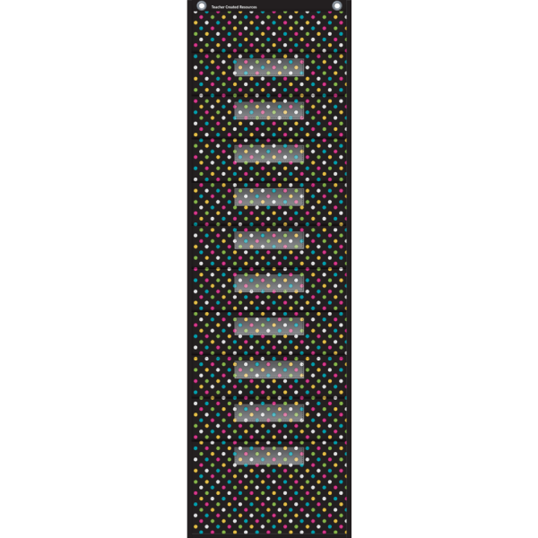 POCKET CHART: CHALKBOARD FILE STORAGE