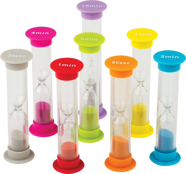 SAND TIMER: COMBO PACK SET OF 8