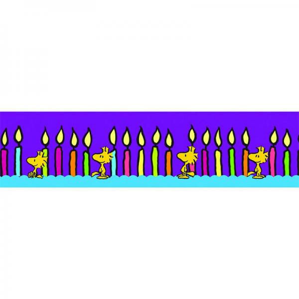 BORDER: PEANUTS BIRTHDAY