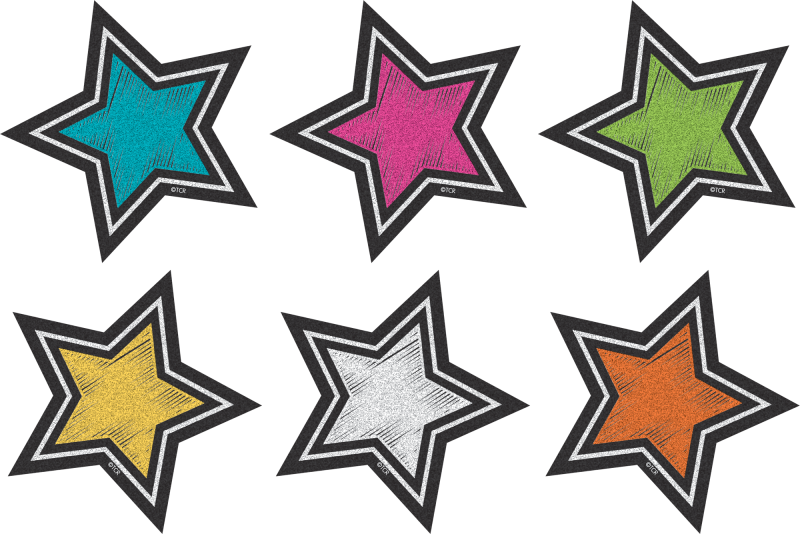 MINI ACCENTS: CHALKBOARD BRIGHTS STARS