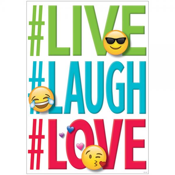 POSTER: LIVE, LAUGH, LOVE
