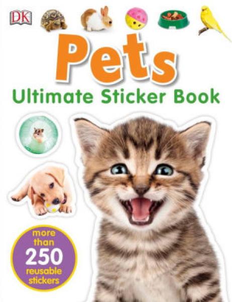 DK ULTIMATE STICKER BOOK: PETS