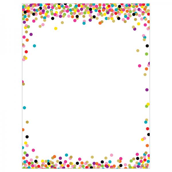 CHART: BLANK CONFETTI