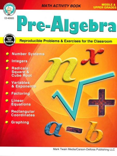PRE-ALGEBRA GRADES MIDDLE & UPPER