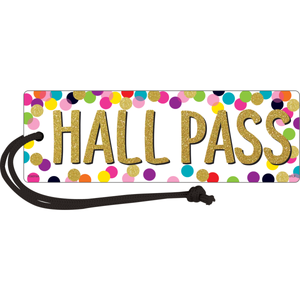 HALL PASS: HALL CONFETTI