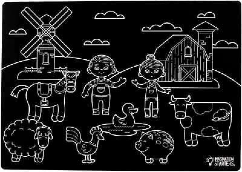 PLACEMAT: CHALKBOARD FARM