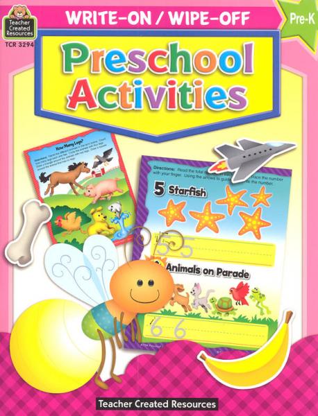 WRITE-ON/WIPE-OFF: PRESCHOOL ACTIVITIES GRADE PRE-K