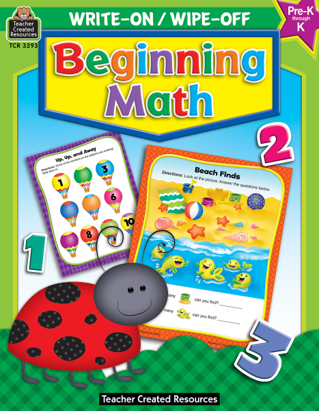 WRITE-ON/WIPE-OFF: BEGINNING MATH GRADES PREK-K