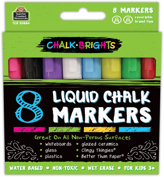 MARKERS: LIQUID CHALK 8-PACK