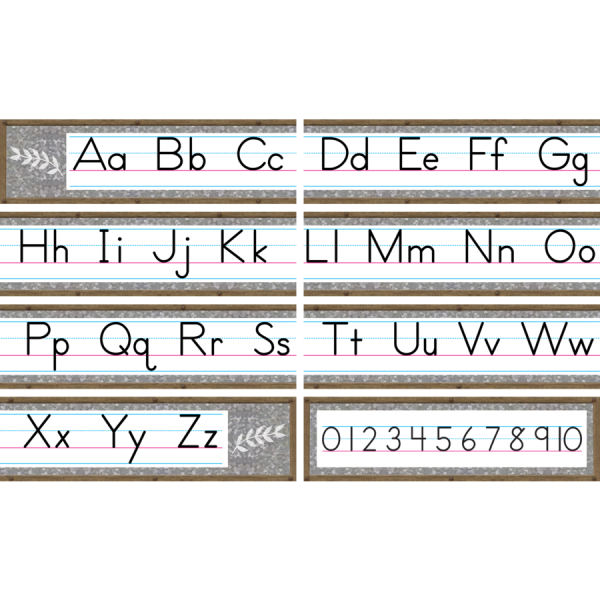 MINI BULLETIN BOARD SET: TRADITIONAL PRINTING HOME SWEET CLASSROOM