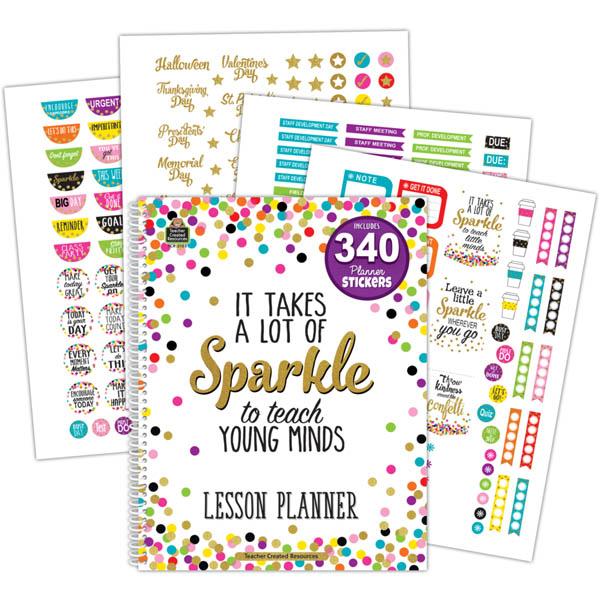 LESSON PLANNER CONFETTI