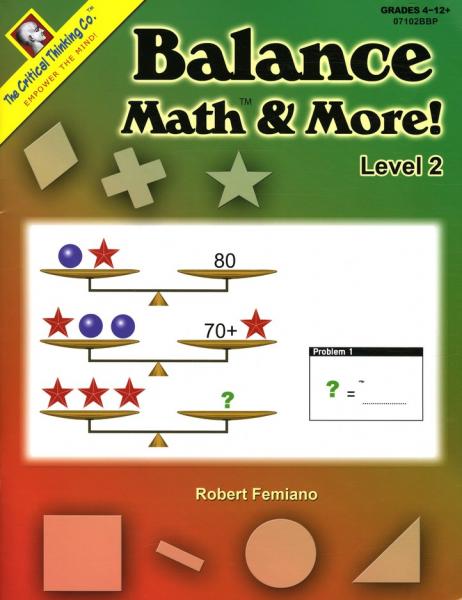 BALANCE MATH & MORE LEVEL 2