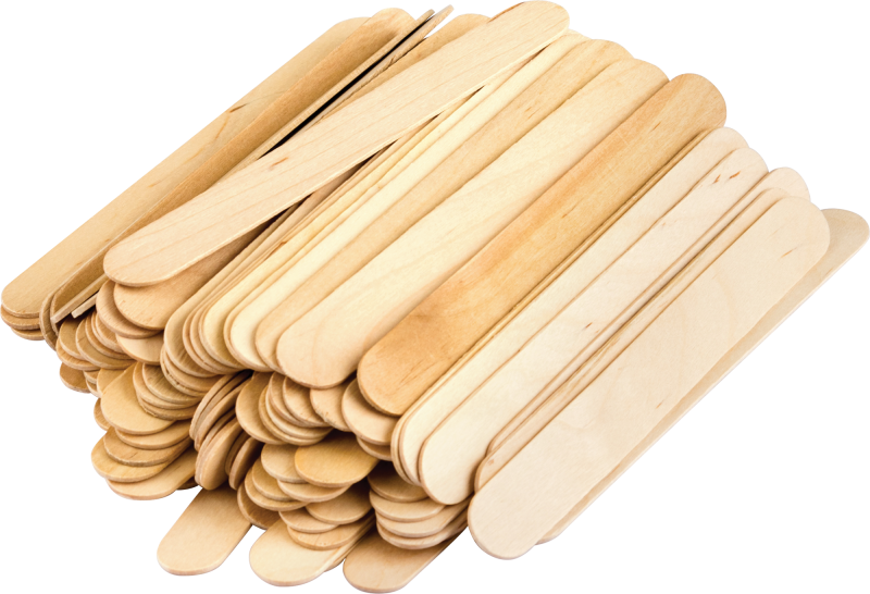 STEM BASICS: JUMBO CRAFT STICKS- 200CT