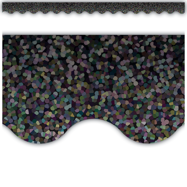 BORDER: BLACK SPARKLE