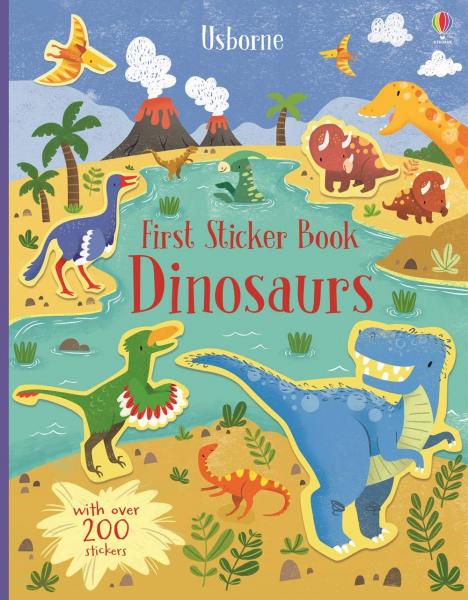 FIRST STICKER BOOK: DINOSAURS