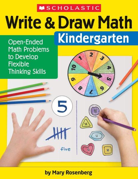 WRITE & DRAW MATH KINDERGARTEN