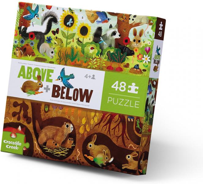 PUZZLE: ABOVE AND BELOW BACKYARD DISCOVERY 48 PIECE