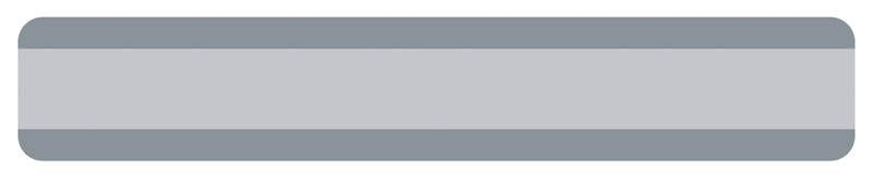 DOUBLE WIDE READING GUIDE STRIP GRAY