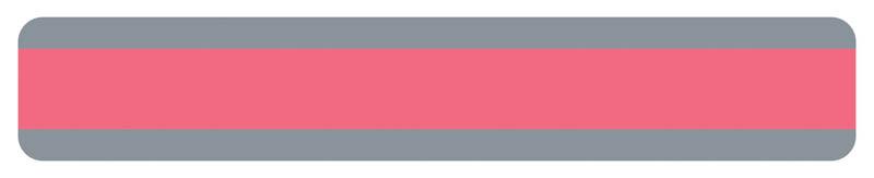 DOUBLE WIDE READING GUIDE STRIP ROSE