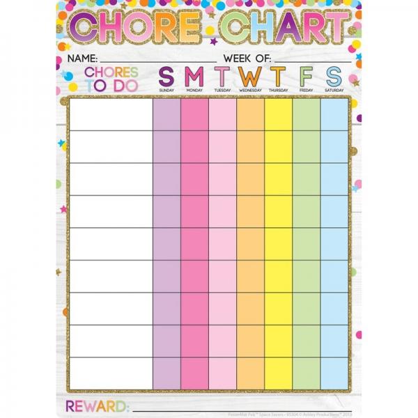 SMART POLY SPACE SAVER CHORES CONFETTI