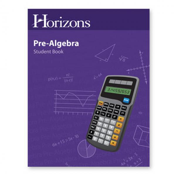 HORIZONS MATH PRE-ALGEBRA STUDENT BOOK