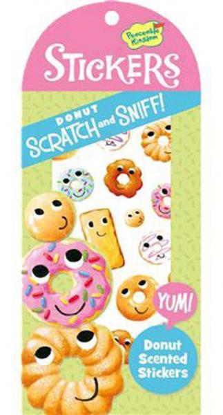 SCRATCH AND SNIFF STICKERS: DONUTS