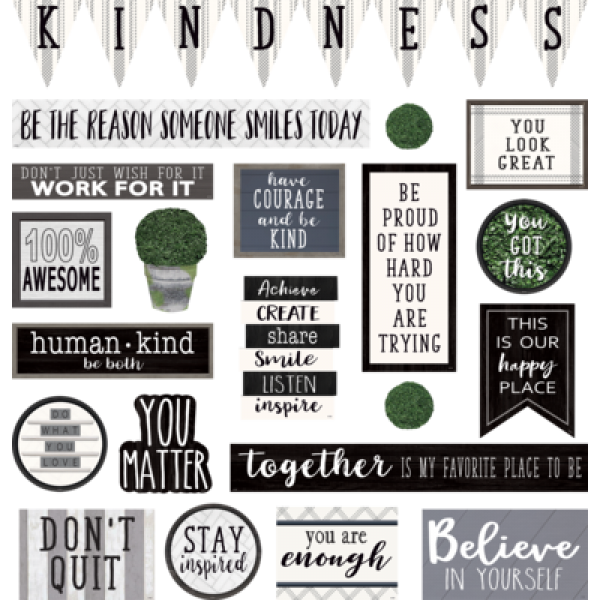 MINI BULLETIN BOARD SET: MODERN FARMHOUSE
