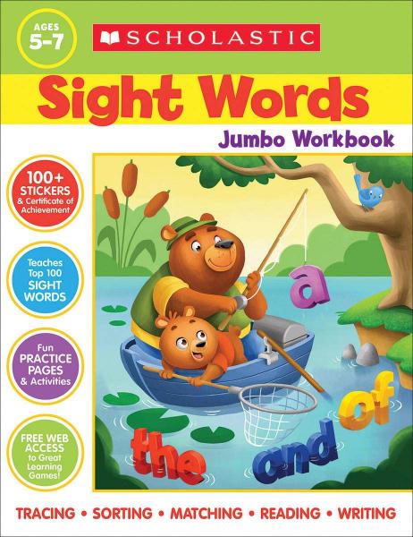 JUMBO SIGHT WORDS WORKBOOK