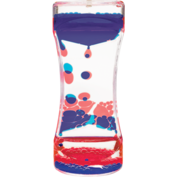 LIQUID MOTION BUBBLER RED & BLUE