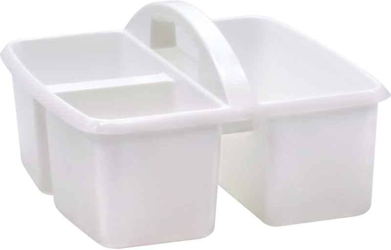 STORAGE CADDY: WHITE