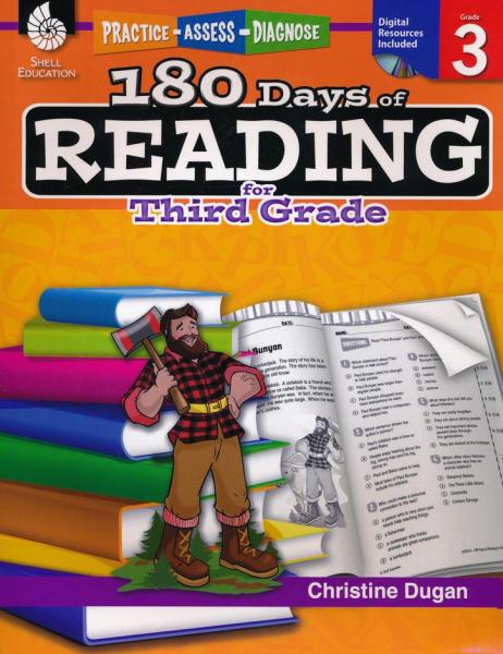 180 DAYS OF READING FOR THIRD GRADE