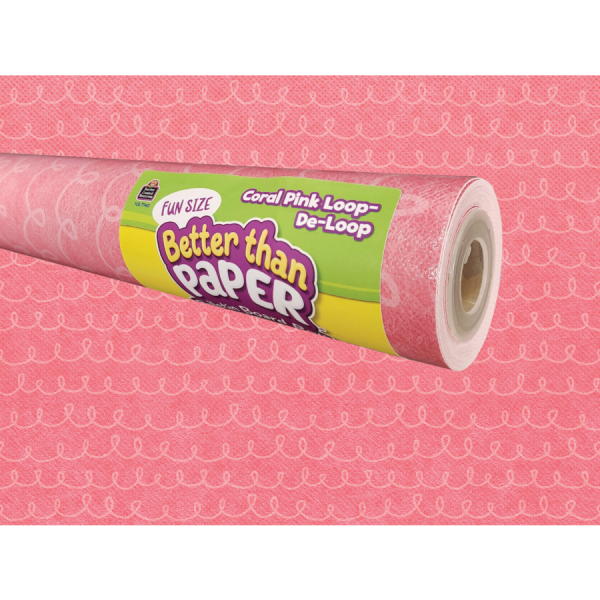 FUN SIZE BETTER THAN PAPER: CORAL PINK LOOP-DE-LOOP