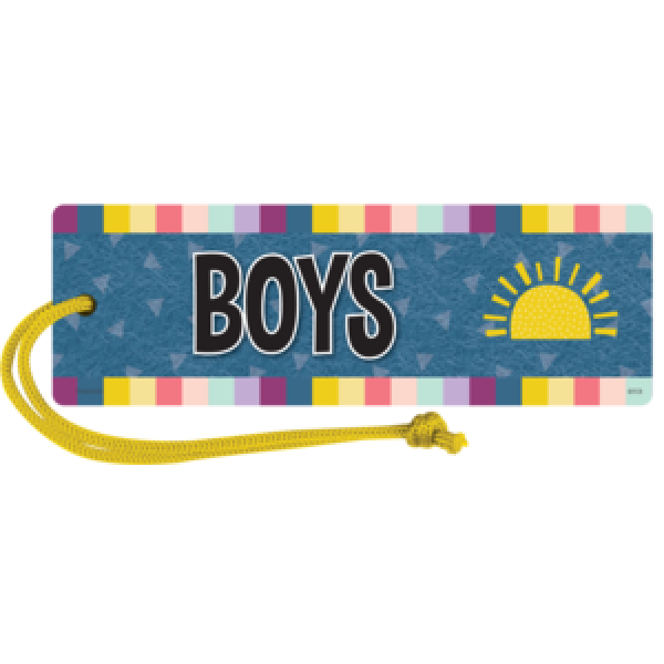 MAGNETIC HALL PASS: BOYS OH HAPPY DAY