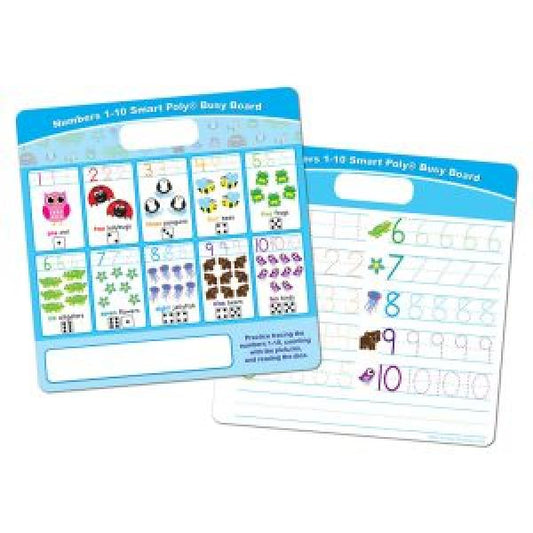 SMART POLY BUSY BOARD: NUMBERS 1-10