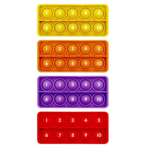 POP AND LEARN BUBBLE BOARDS TEN FRAMES