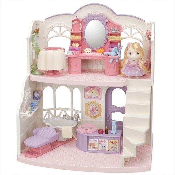 CALICO CRITTERS PONY'S STYLISH HAIR SALON