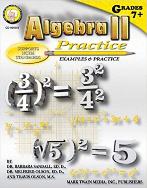 ALGEBRA II PRACTICE