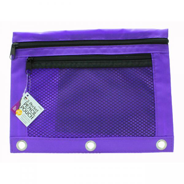 2-POCKET PENCIL POUCH