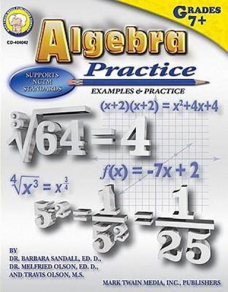 ALGEBRA PRACTICE