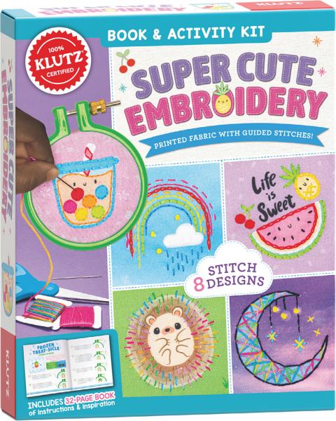 KLUTZ: SUPER CUTE EMBROIDERY