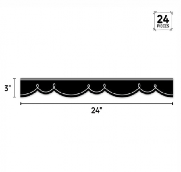 BORDER: CORE DECOR DOODLE SWIRL