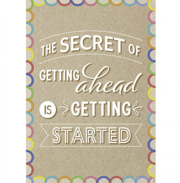 POSTER: KRAFTY POP THE SECRET OF GETTING AHEAD